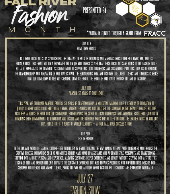 Fall River Fashion Month (every Saturday in July!)