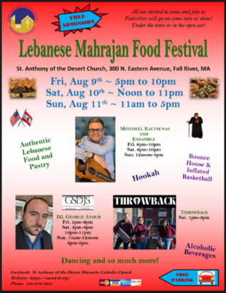 Lebanese Mahrajan Food Festival