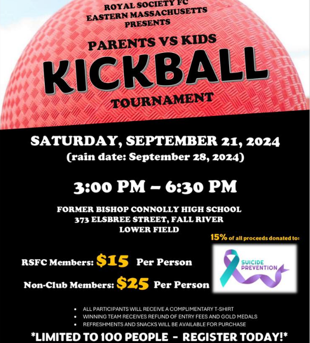 Parents vs Kids Kickball Tournament