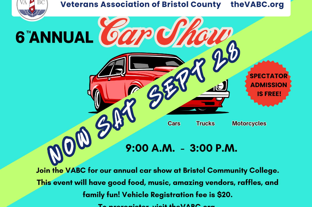 6th Annual Veterans Association of Bristol County Car Show