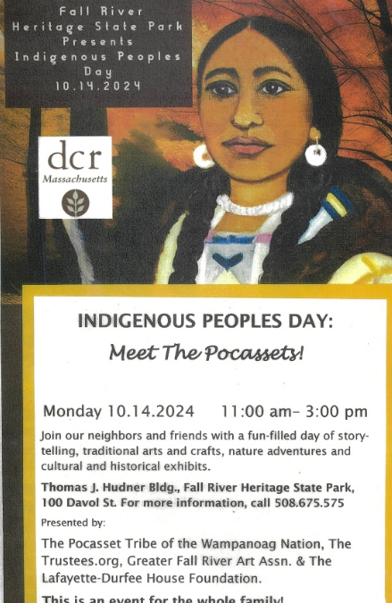 Indigenous Peoples Day: Meet the Pocassets!