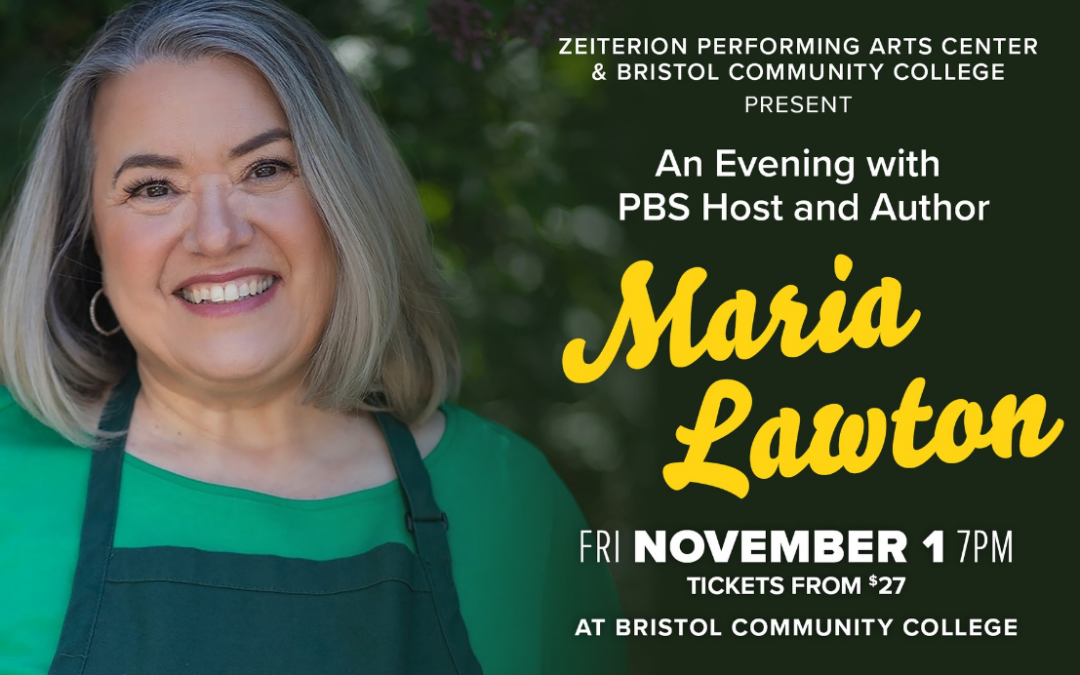 An Evening with PBS Host and Author Maria Lawton