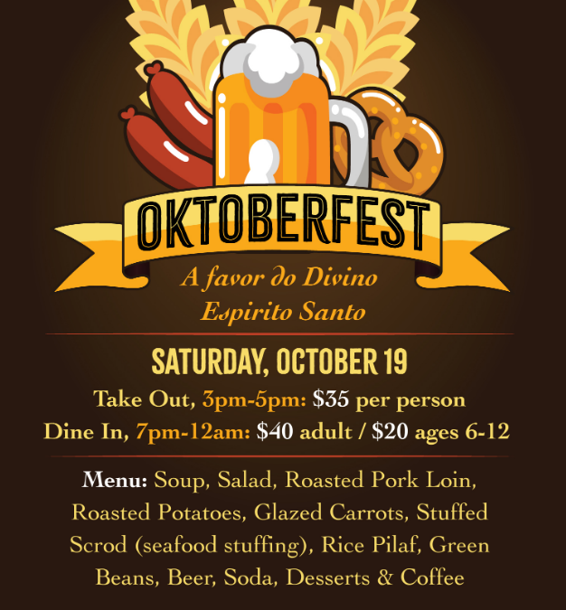 Oktoberfest Fundraiser (Take Out & Dine In)