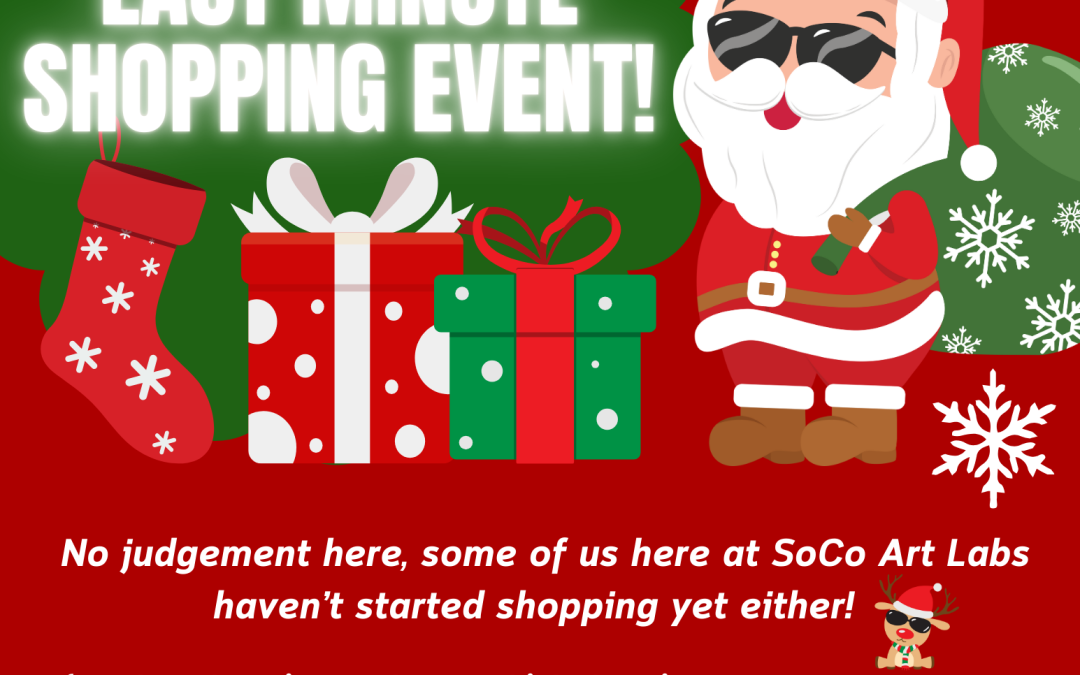 Last Minute Christmas Shopping Event!